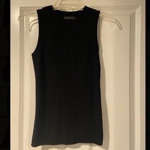 Banana Repiblic ribbed black tank top size XS